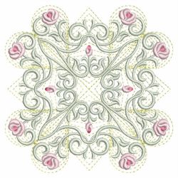 Rippled Rose Quilts 10(Md) machine embroidery designs