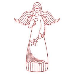 Redwork Angels 3 07(Lg) machine embroidery designs