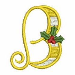 Christmas Alphabet 02 machine embroidery designs