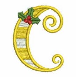 Christmas Alphabet 03 machine embroidery designs