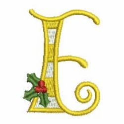 Christmas Alphabet 05 machine embroidery designs