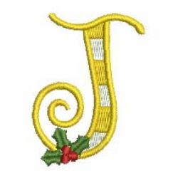 Christmas Alphabet 10 machine embroidery designs