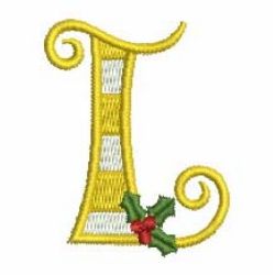 Christmas Alphabet 12 machine embroidery designs