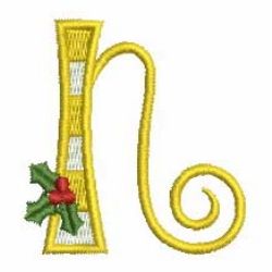 Christmas Alphabet 14 machine embroidery designs