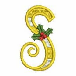 Christmas Alphabet 19 machine embroidery designs