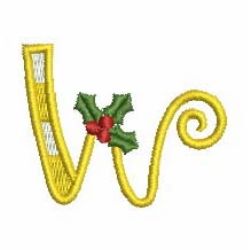 Christmas Alphabet 23 machine embroidery designs