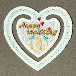 FSL Heart Bookmark machine embroidery designs