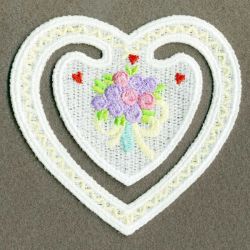 FSL Heart Bookmark 05 machine embroidery designs