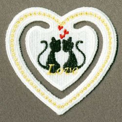 FSL Heart Bookmark 06 machine embroidery designs