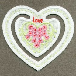 FSL Heart Bookmark 07 machine embroidery designs