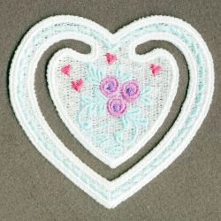 FSL Heart Bookmark 08 machine embroidery designs