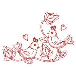 Redwork Cute Birds 03(Md)