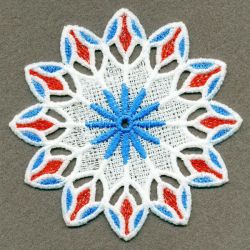 FSL Patriotic Doily 03 machine embroidery designs