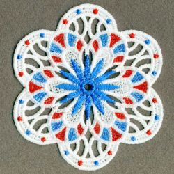 FSL Patriotic Doily 05 machine embroidery designs