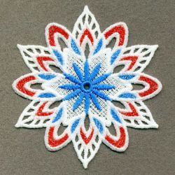 FSL Patriotic Doily 07 machine embroidery designs