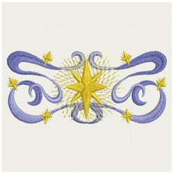 Christmas Ribbon Rectangle 08 machine embroidery designs