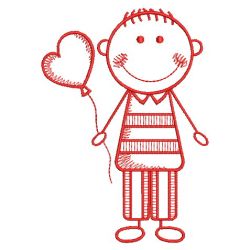 Stick Boy and Girl(Sm) machine embroidery designs