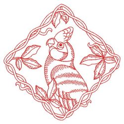 Redwork Parrot 2 04(Sm)