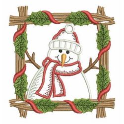 Holly Framed Christmas 03 machine embroidery designs