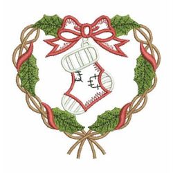 Holly Framed Christmas 05 machine embroidery designs