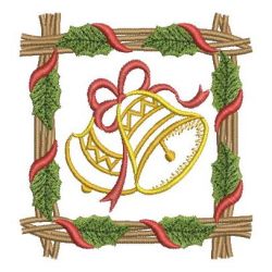 Holly Framed Christmas 06 machine embroidery designs