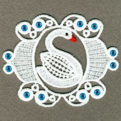 FSL Crystal Swan 01 machine embroidery designs