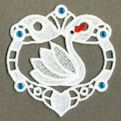 FSL Crystal Swan 03 machine embroidery designs