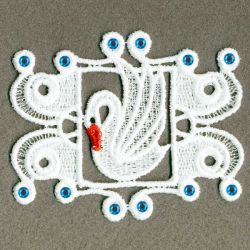 FSL Crystal Swan 04 machine embroidery designs