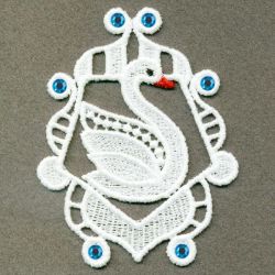 FSL Crystal Swan 06 machine embroidery designs