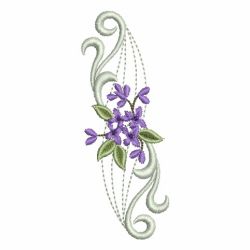 Heirloom Purple Flower 03