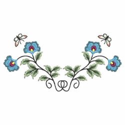 Heirloom Flowers 10 02 machine embroidery designs
