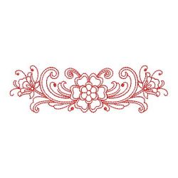 Redwork Rosemaling Deco 02(Lg)