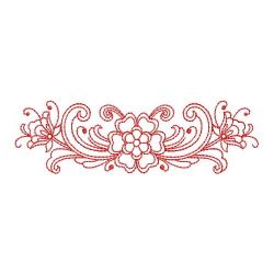 Redwork Rosemaling Deco 02(Sm) machine embroidery designs