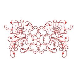 Redwork Rosemaling Deco 09(Sm)