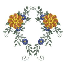 Heirloom Flowers 12 09 machine embroidery designs