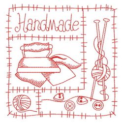 Redwork Sewing Patchwork 09(Md) machine embroidery designs