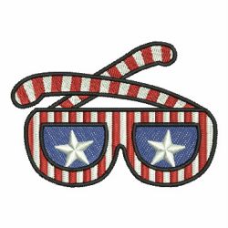 American Summer 10 machine embroidery designs