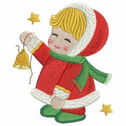 Christmas Dolls 08 machine embroidery designs