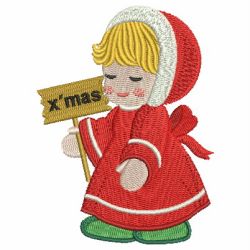 Christmas Dolls 10 machine embroidery designs