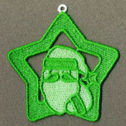 FSL Santa Ornaments 10 machine embroidery designs