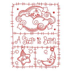 Redwork Baby Patchworks 04(Md) machine embroidery designs