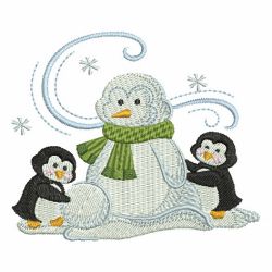 Animal Snowmen machine embroidery designs