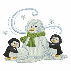 Animal Snowmen 01 machine embroidery designs