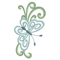 Heirloom Butterflies 05(Lg) machine embroidery designs