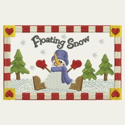 Spirit of Snowmen(Sm) machine embroidery designs