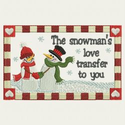 Spirit of Snowmen 06(Md) machine embroidery designs