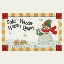 Spirit of Snowmen 08(Lg) machine embroidery designs