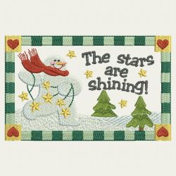 Spirit of Snowmen 10(Md) machine embroidery designs