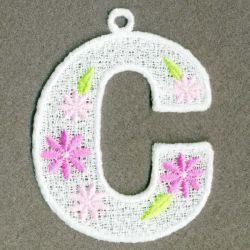 FSL Spring Alphabets 03 machine embroidery designs