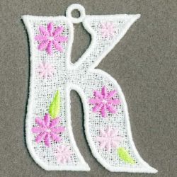 FSL Spring Alphabets 11 machine embroidery designs